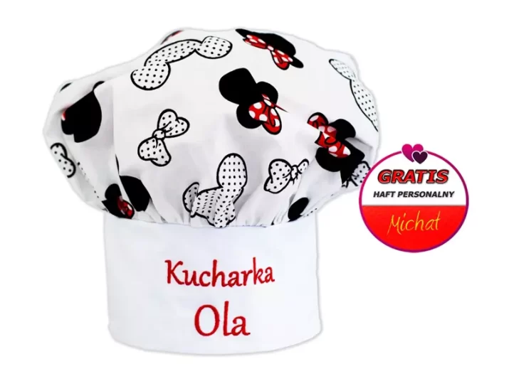 CZAPKA KUCHARSKA DLA DZIECKA