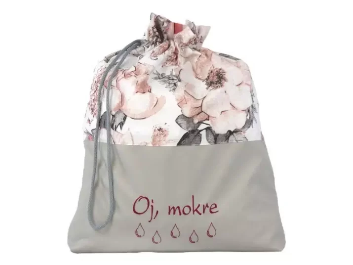 worek na mokre peonia biala