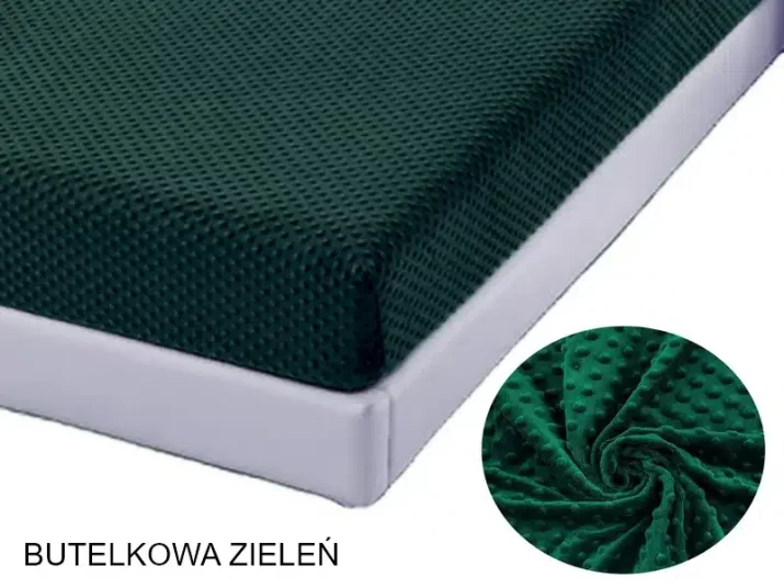 PRZEŚCIERADŁO MINKY BUTELKOWA ZIELEŃ