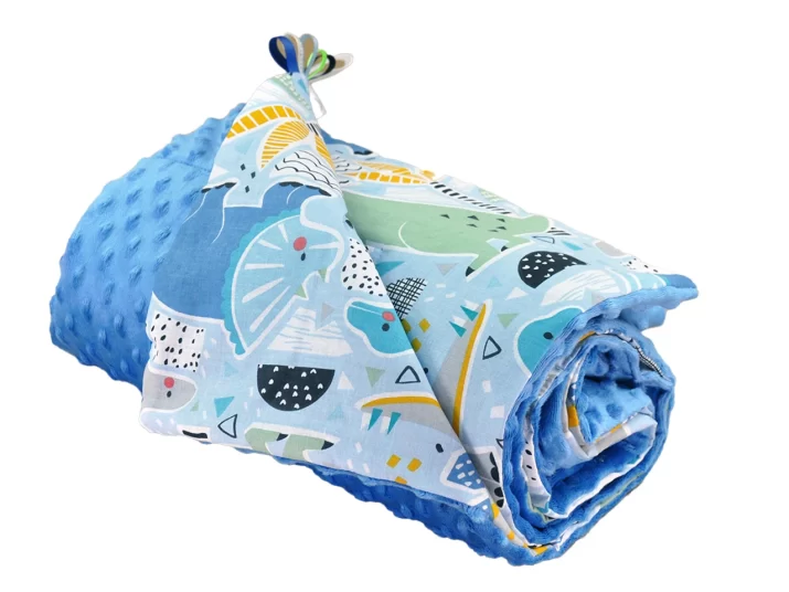 POŚCIEL DO PRZEDSZKOLA I ŻŁOBKA wzór jeans dino - obrazek 3