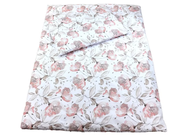 KOMPLET POŚCIELI BAWEŁNIANEJ  160X200 peonia - obrazek 4